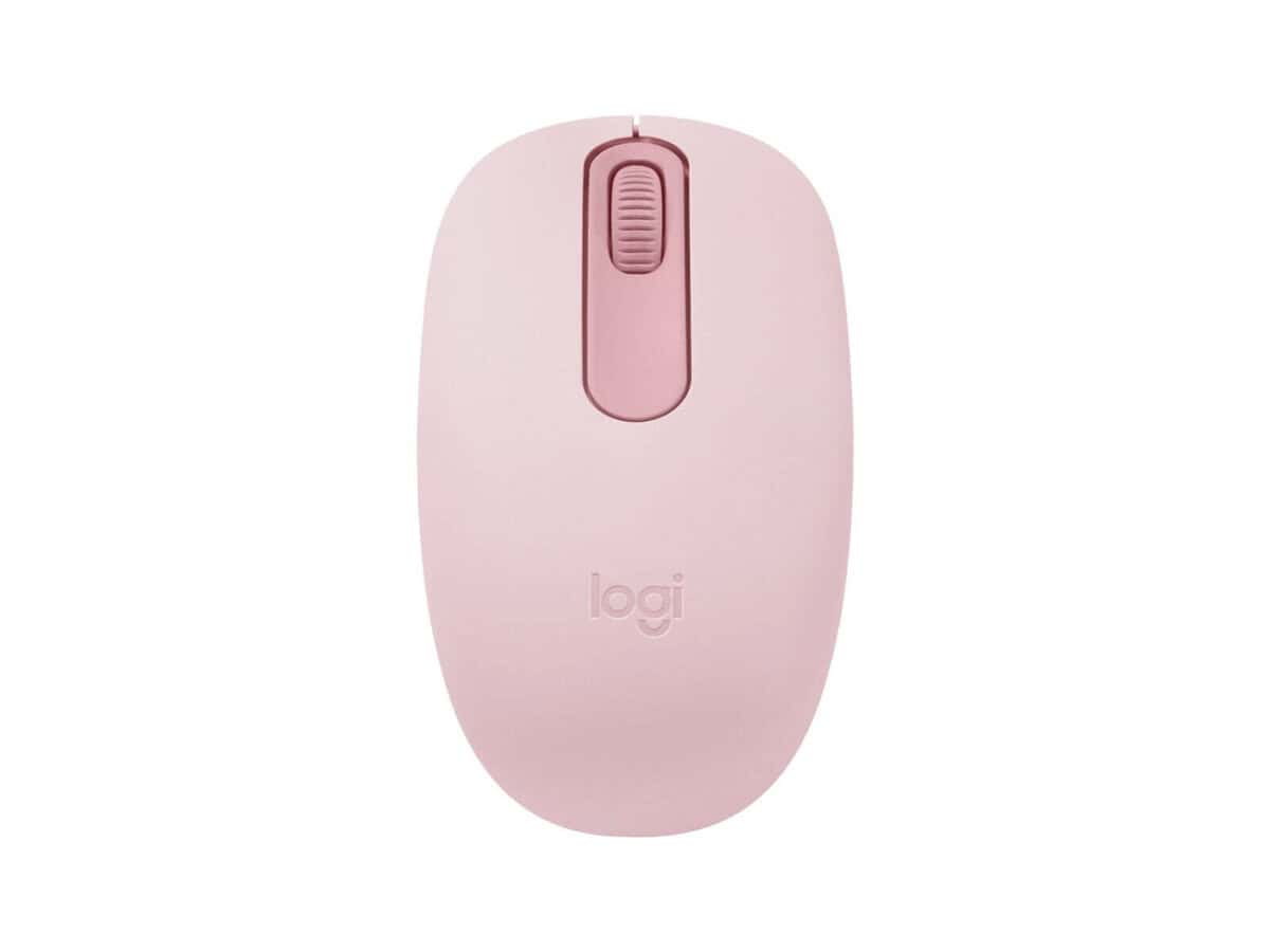 LOGITECH M196 BLUETOOTH MOUSE - ROSE