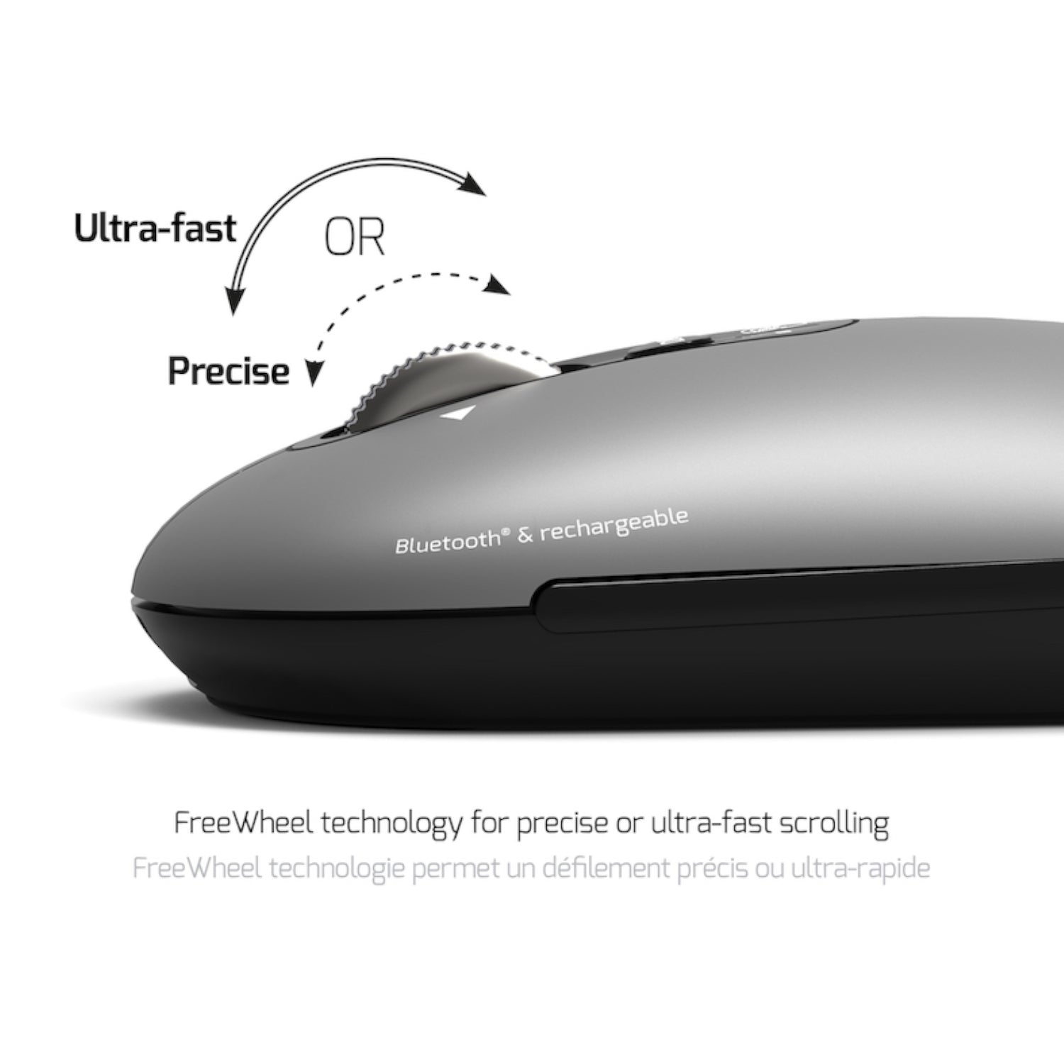 Port Connect PURE Bluetooth Rechargeable Mouse – image 5