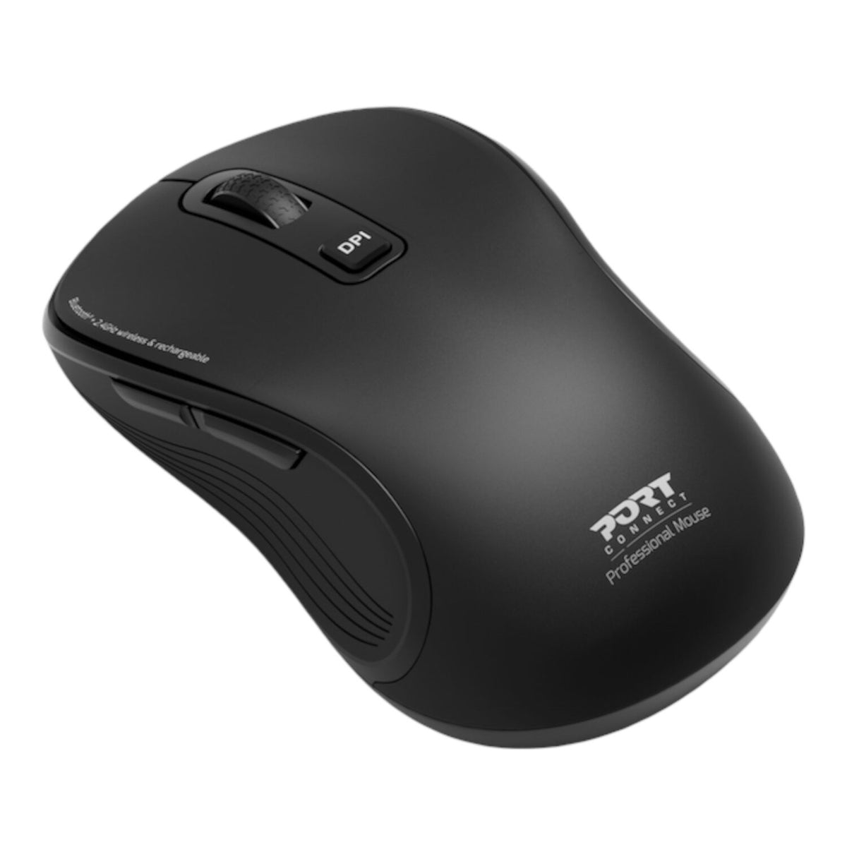 Port Connect Essential Bluetooth Wireless Rechargeable Mouse – image 3