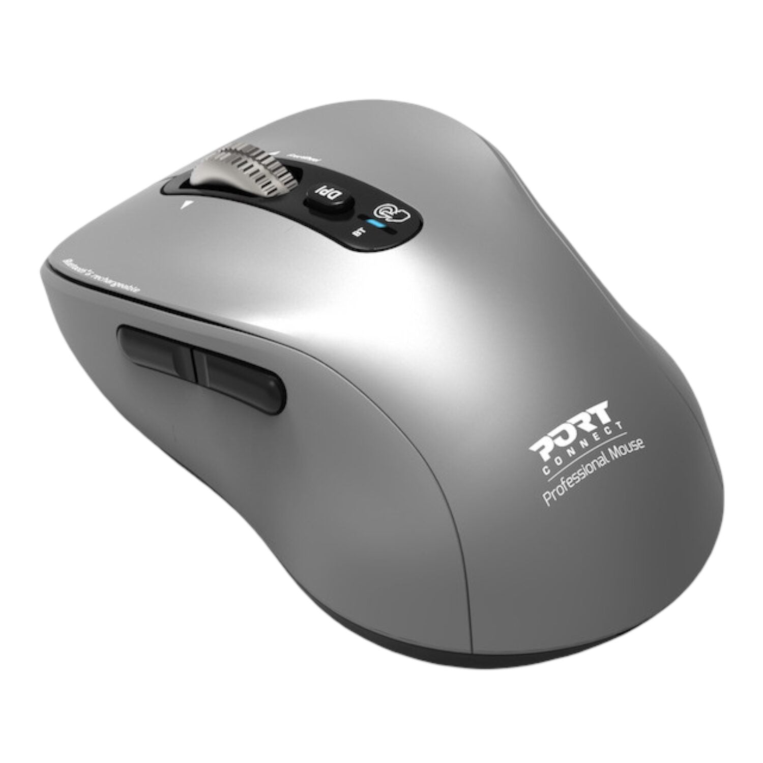Port Connect Wireless Bluetooth Expert and Mac Mouse - Grey - image 3