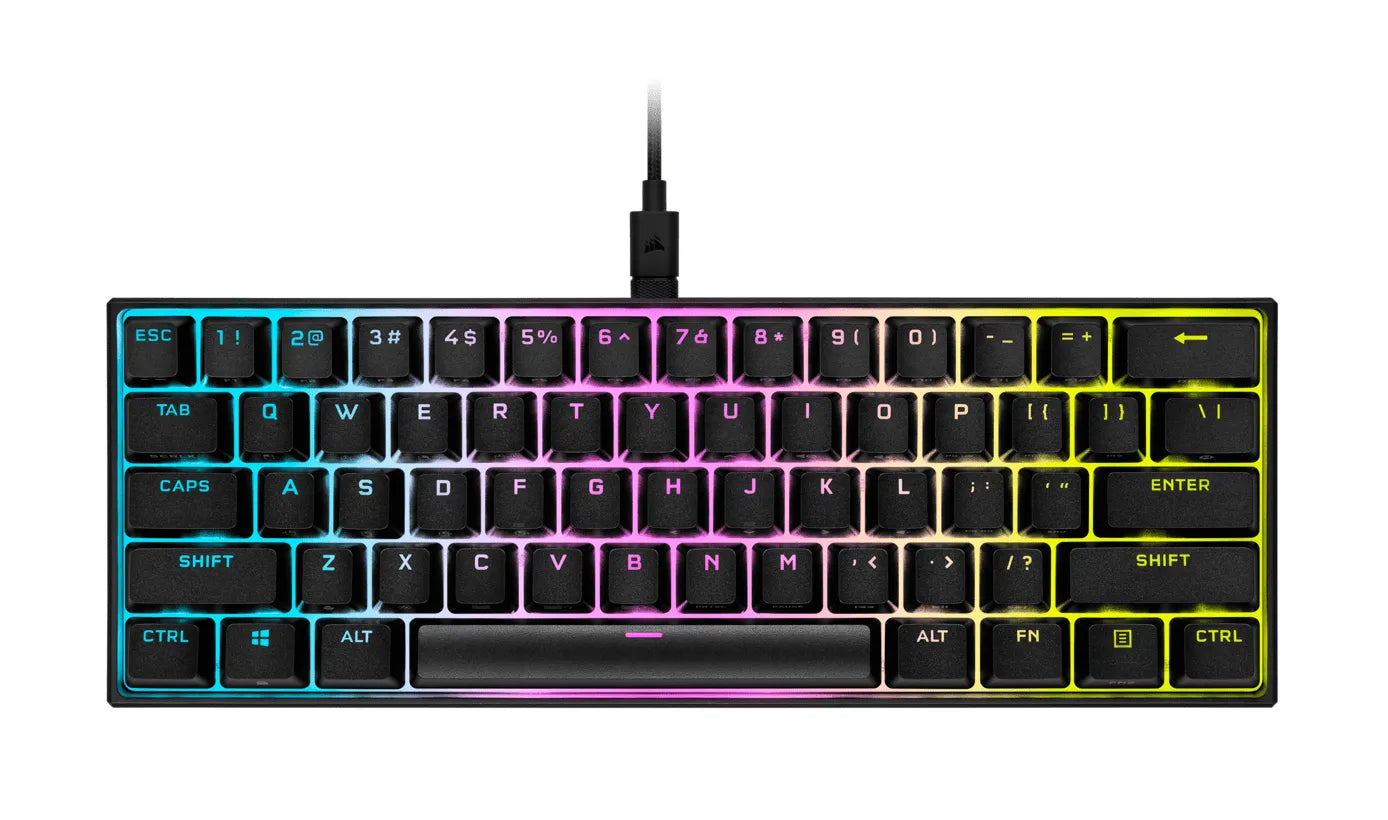 Corsair K65 Mini RGB 60%; Cherry MX speed mechanical switches - image 19