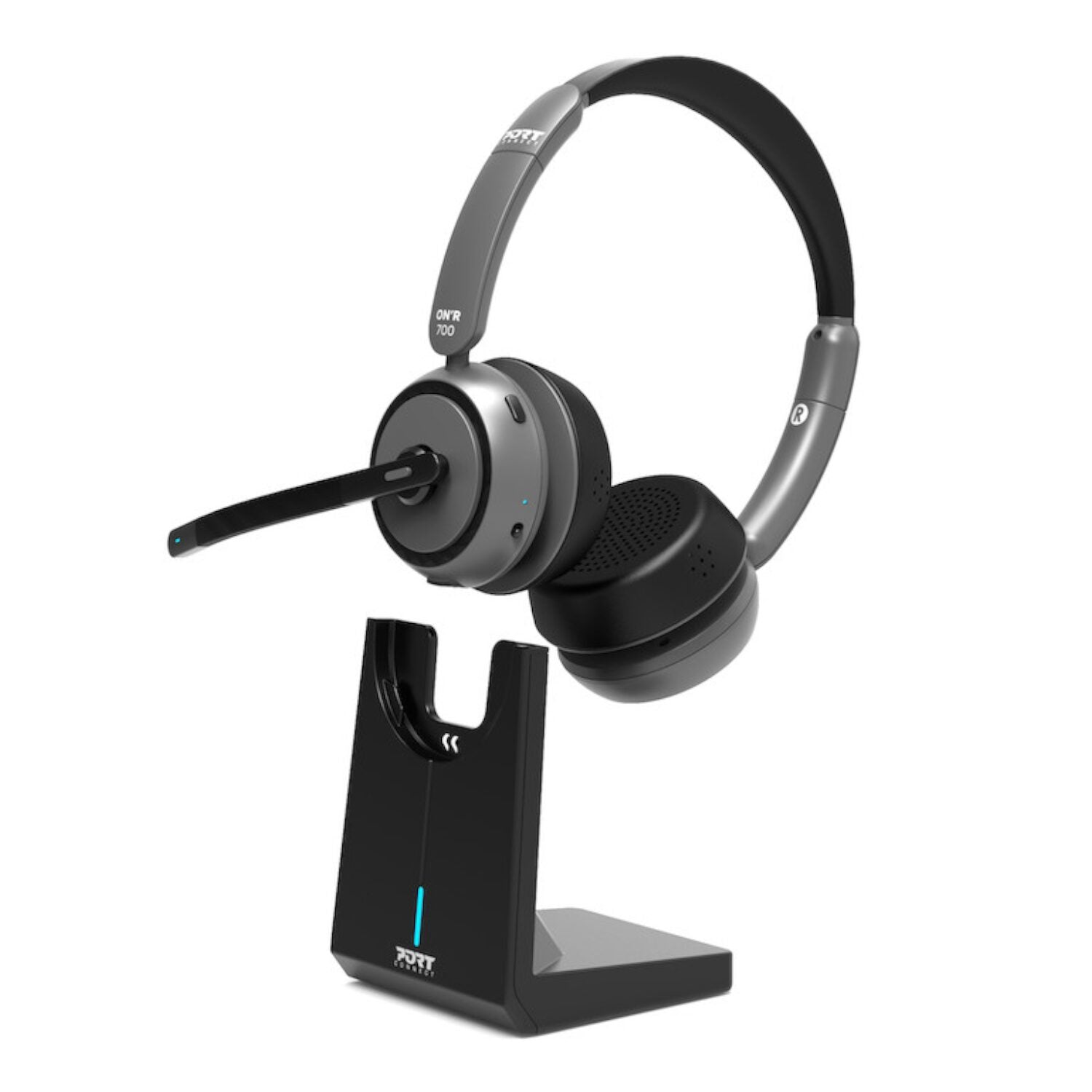 Port Connect ON’R 700 Bluetooth Wireless Headset with Noise Cancellation – image 3