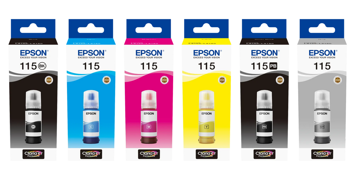 Epson 115 EcoTank Grey ink bottle (70 ml) 6200 pages @ 5% coverage - image 3