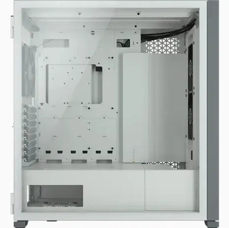 7000D Airflow White Tempered Glass Mid-Tower; 6x 3.5'' |  4x 2.5'' Drive Bays ; 480mm Radiator Compatible; 3x140mm fan incl - image 11
