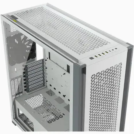 7000D Airflow White Tempered Glass Mid-Tower; 6x 3.5'' |  4x 2.5'' Drive Bays ; 480mm Radiator Compatible; 3x140mm fan incl - image 15