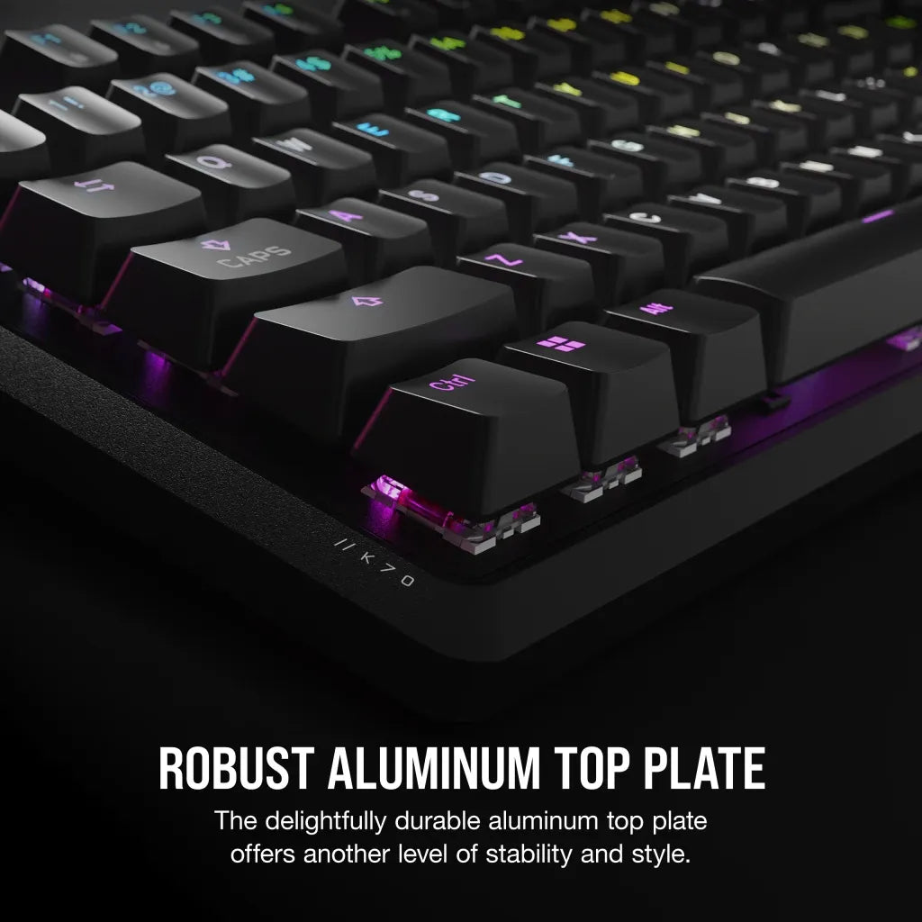 Corsair K70 CORE RGB Mechanical Gaming Keyboard - CORSAIR Red Linear Switches - image 14