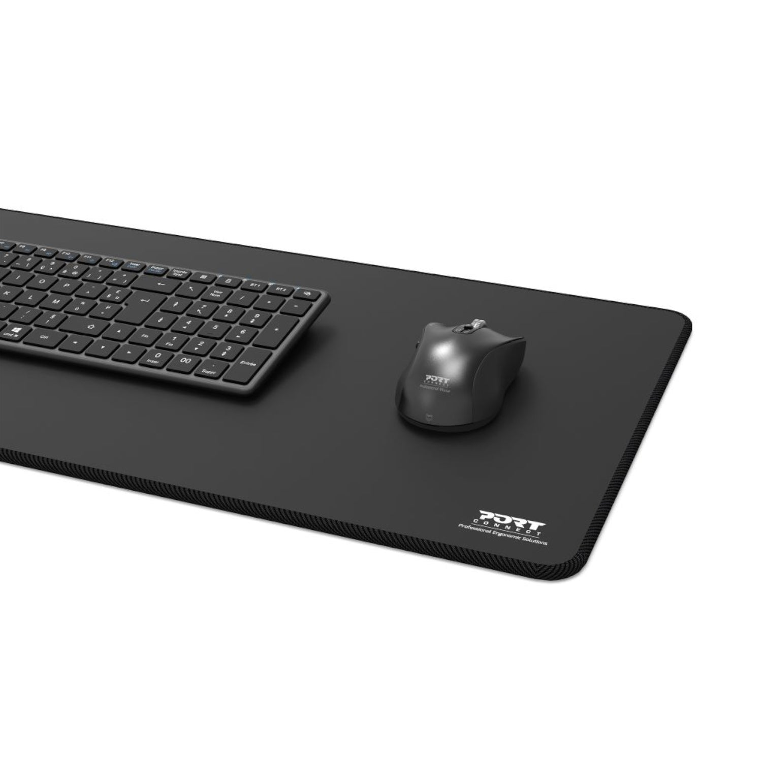 Port Connect Professional Desk Pad - Black (300 x 700mm) – image 4