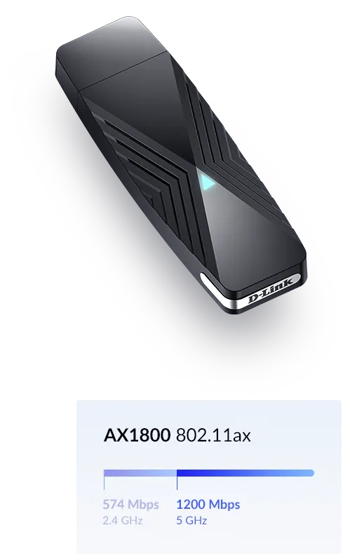 D-Link AX1800 Wi-Fi 6 USB Adapter - image 5
