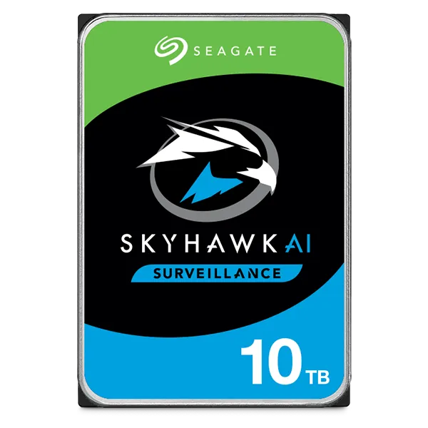 Seagate Skyhawk AI ST10000VE001.  10TB 3.5'' HDD Surveillance Drives; SATA 6GB/s Interface; 256MB Cache; RPM: 7200; 512e - image 2
