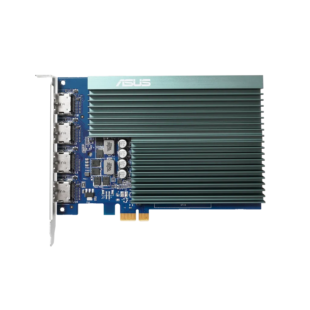 ASUS GT730-4H-SL-2GD5, GeForce GT 730, 2 GB, GDDR5, 5010 MHz, 3840 x 2160 pixels, PCI Express x1