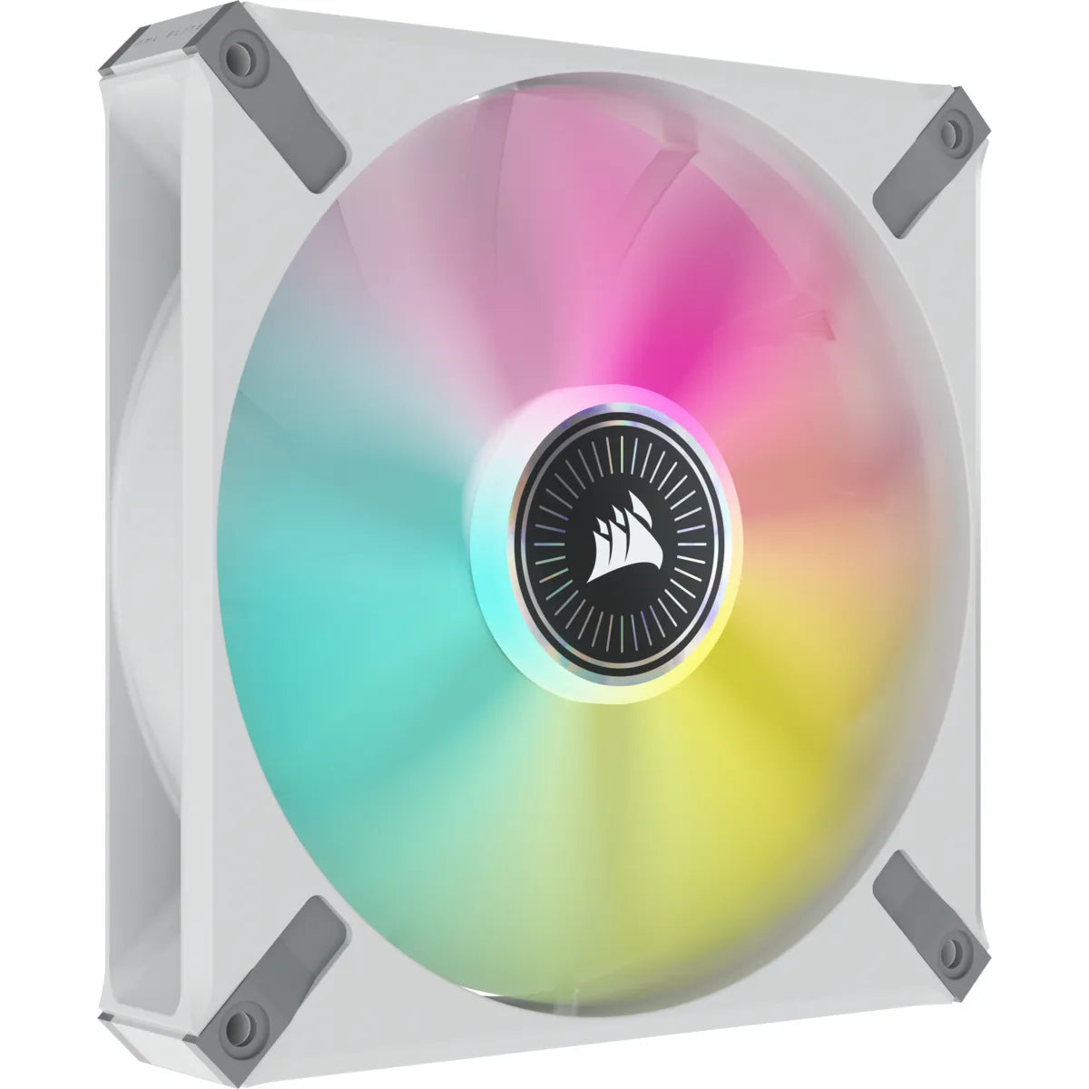 Corsair ML140 140mm PWM 400 - 2000 RPM Premium Magnetic Levitation Fan; Dual Pack With Lighting Node Core - White - image 5