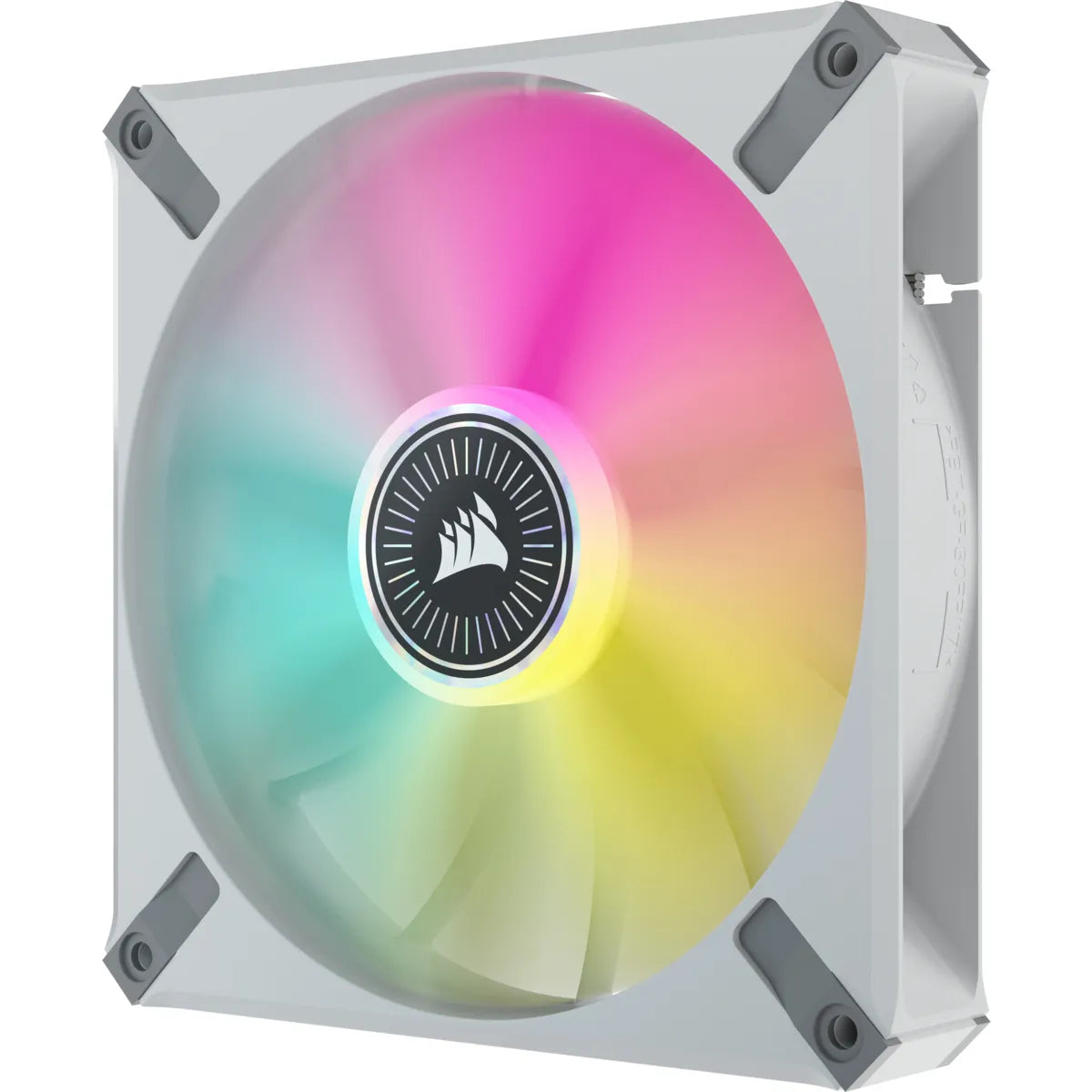 Corsair ML140 140mm PWM 400 - 2000 RPM Premium Magnetic Levitation Fan; Dual Pack With Lighting Node Core - White - image 8