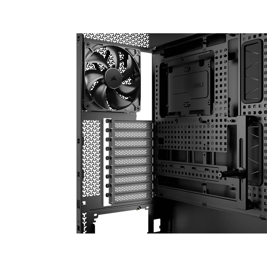 CORSAIR FRAME 5000D WORKSTATION Modular Mid-Tower PC Case; ATX; SSI-EEB/CEB - Black - image 5