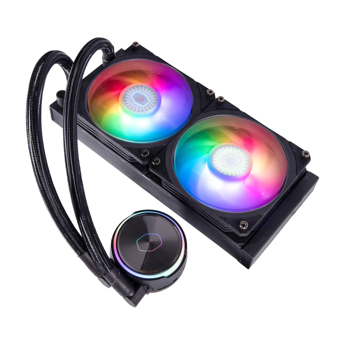 Cooler Master MasterLiquid PL240 Flux White Edition -supports LGA 1700;1150;1151;1155; 1156; 1366;2011.2066; AMD AM4; AM3;TR4 - image 5