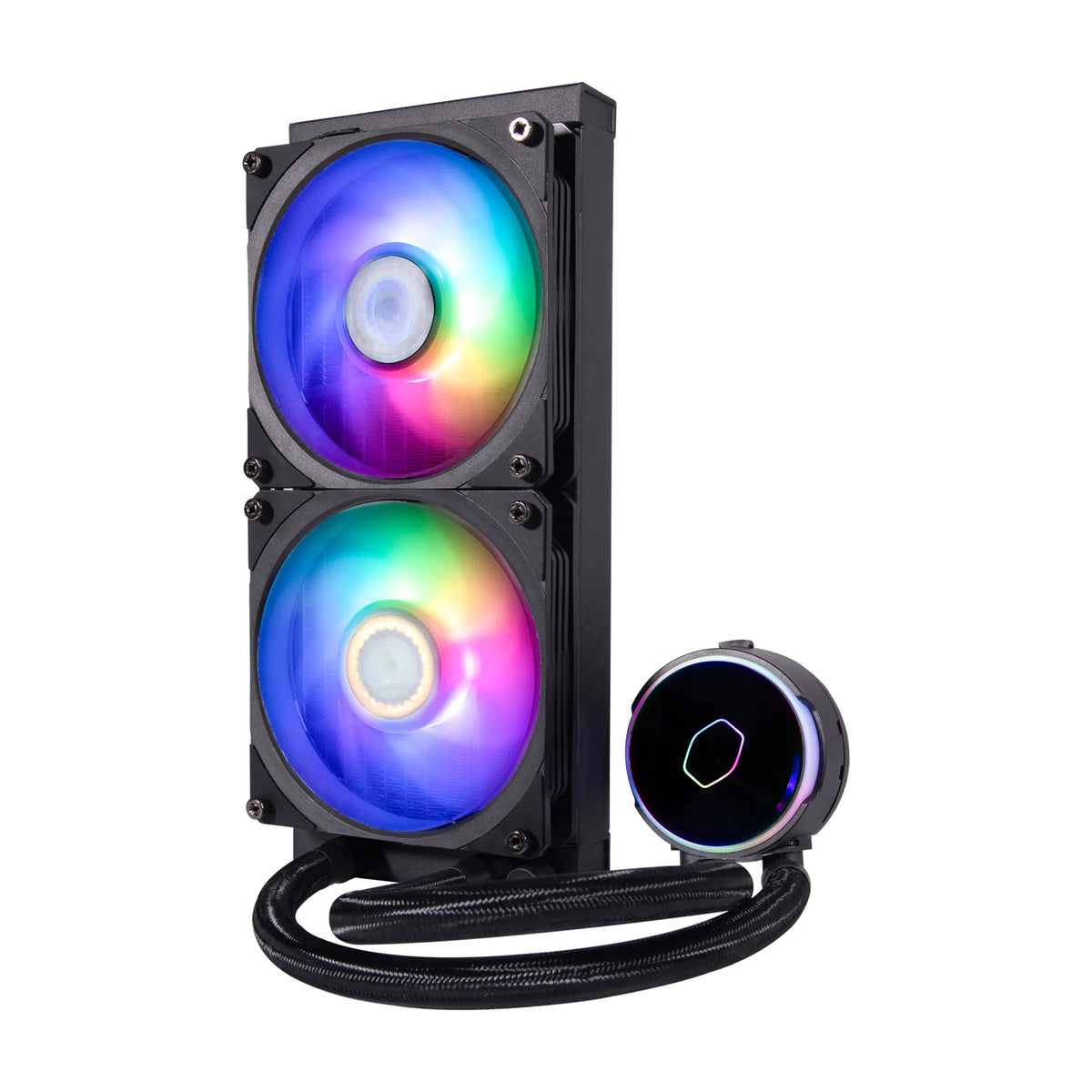 Cooler Master MasterLiquid PL240 Flux White Edition -supports LGA 1700;1150;1151;1155; 1156; 1366;2011.2066; AMD AM4; AM3;TR4 - image 7
