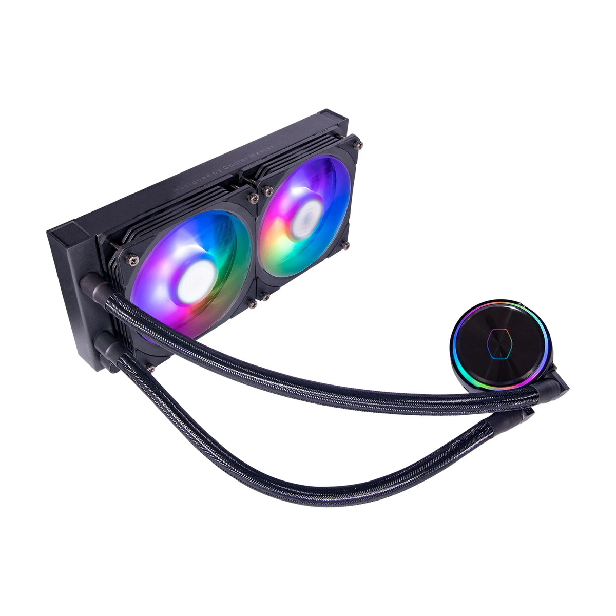 Cooler Master MasterLiquid PL240 Flux White Edition -supports LGA 1700;1150;1151;1155; 1156; 1366;2011.2066; AMD AM4; AM3;TR4 - image 9