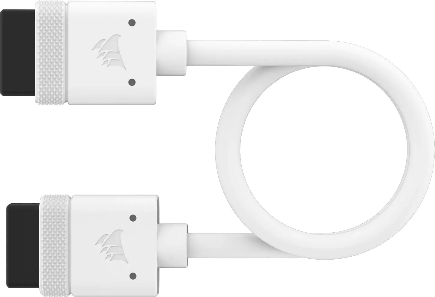 Corsair iCUE LINK Cable; 2x 200mm with Straight connectors; White - image 8