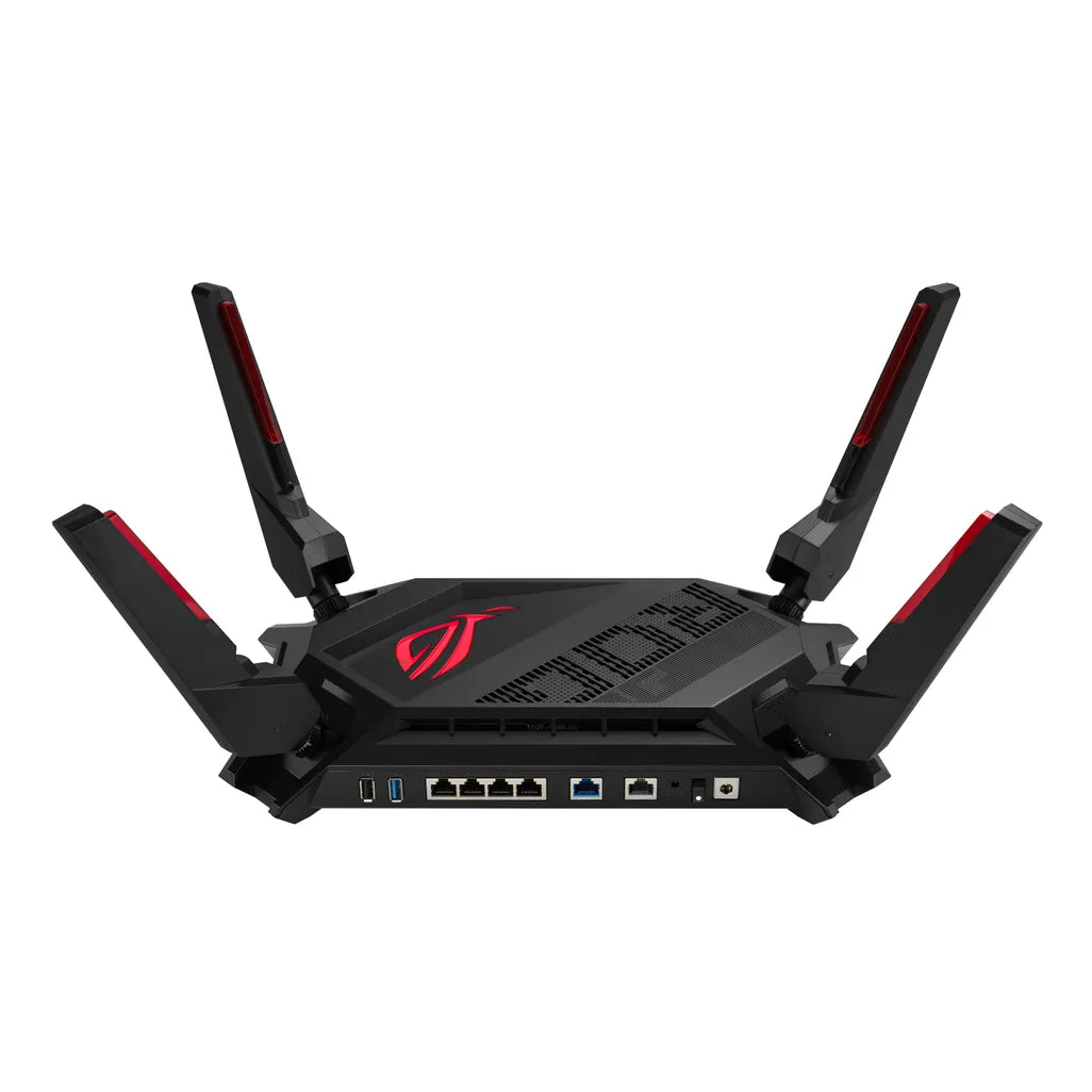 ASUS GT-AX6000 AiMesh, Wi-Fi 6 (802.11ax), Dual-band (2.4 GHz / 5 GHz), Ethernet LAN, 3G, Black, Tabletop router