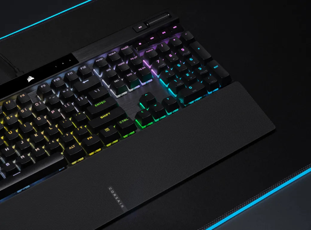 Corsair K70 RGB PRO Mechanical Gaming Keyboard - CHERRY MX SPEED Silver Keyswitches - Black - image 2