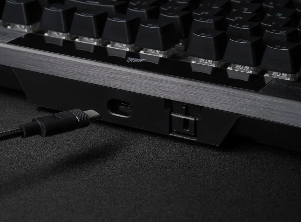 Corsair K70 RGB PRO Mechanical Gaming Keyboard - CHERRY MX SPEED Silver Keyswitches - Black - image 5
