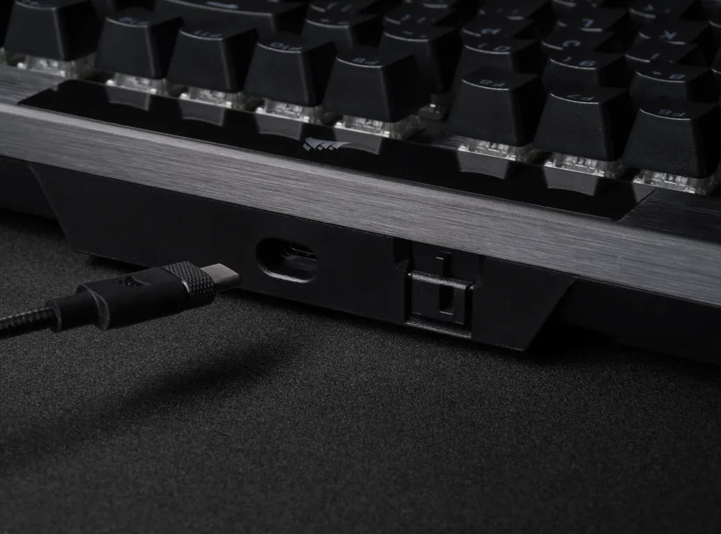 Corsair K70 RGB PRO Mechanical Gaming Keyboard - CHERRY MX SPEED Silver Keyswitches - Black - image 6
