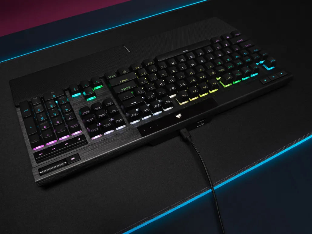 Corsair K70 RGB PRO Mechanical Gaming Keyboard - CHERRY MX SPEED Silver Keyswitches - Black - image 21