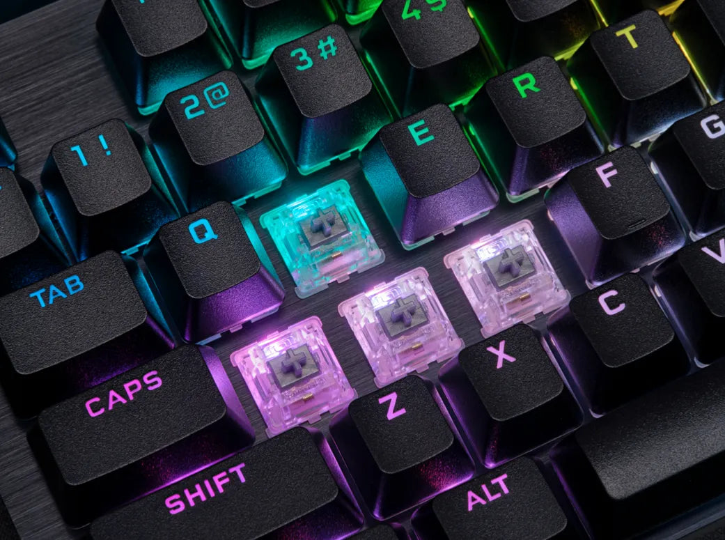 Corsair K70 RGB PRO Mechanical Gaming Keyboard - CHERRY MX SPEED Silver Keyswitches - Black - image 35