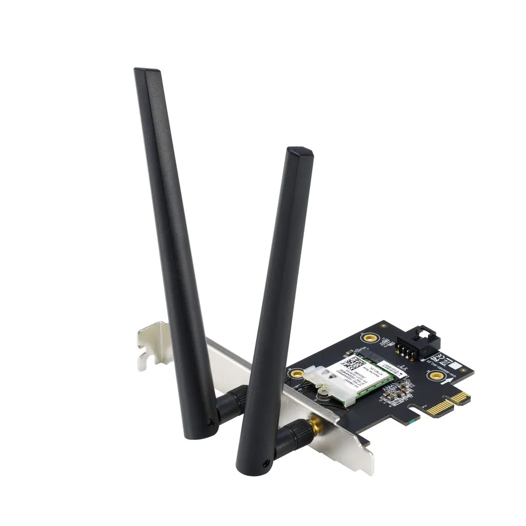 ASUS PCE-AX1800 BT5.2, Internal, Wireless, PCI Express, WLAN / Bluetooth, Wi-Fi 6 (802.11ax), 1775 Mbit/s