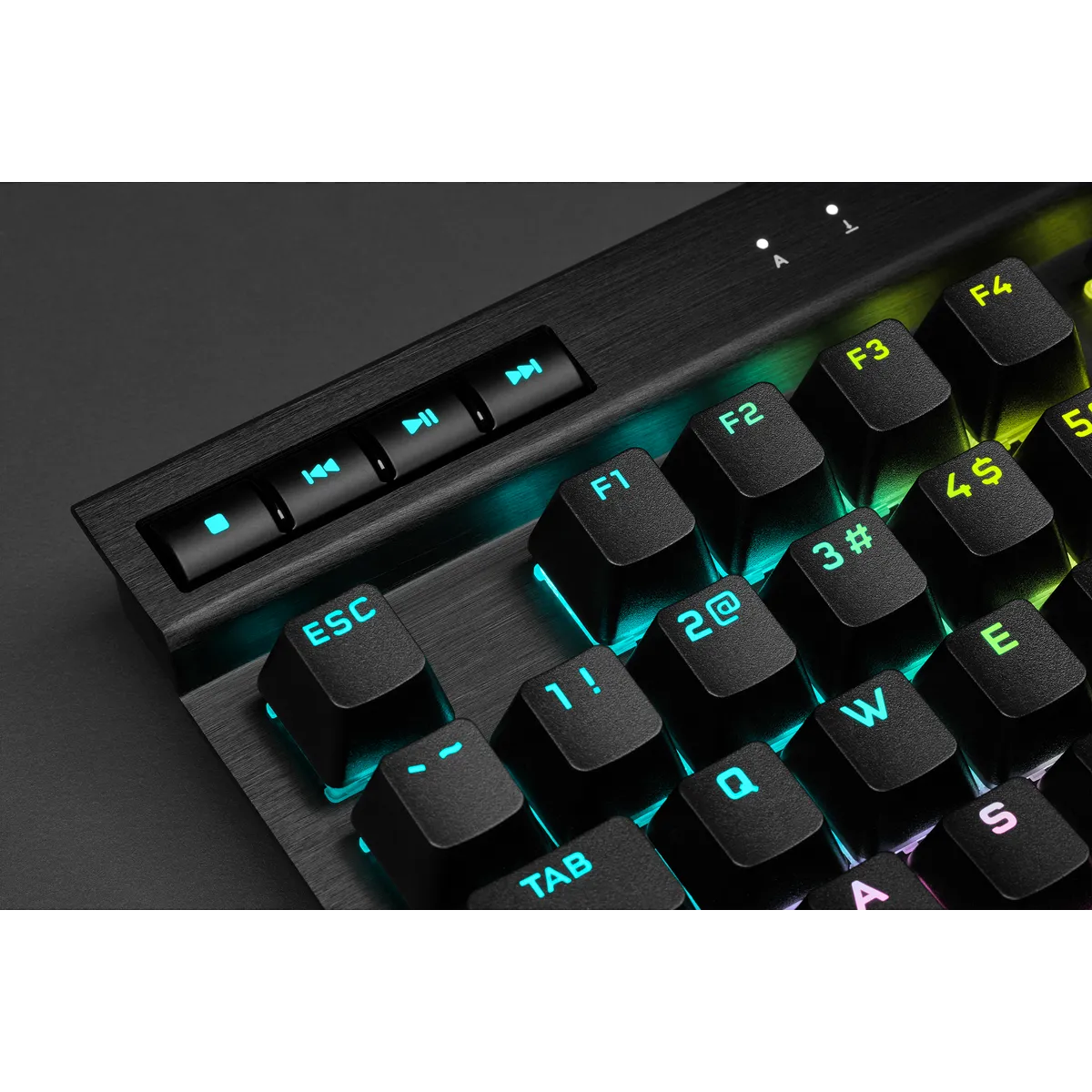 Corsair K70 RGB TKL Optical-Mechanical Gaming Keyboard; Backlit RGB LED; CORSAIR OPX Keyswitches; Black - image 6