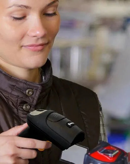 Newland-HR52 Bonito 2D Handheld Reader; CMOS Duo Near & Far range Mega Pixel imager with Laser Aimer ; Black surface with 2 mtr.