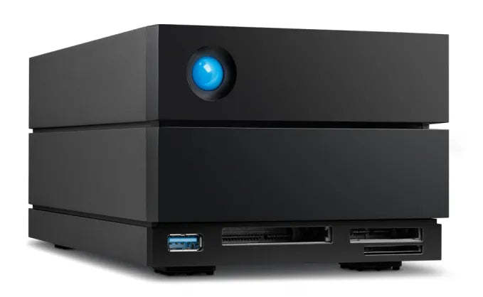Seagate LaCie STLG20000400 2big Dock Thunderbolt 3; 20TB; Dual Thunderbolt 3 & DP ports for 2x4K or 1x 8K diplays; RAID; USB3.2; - image 2