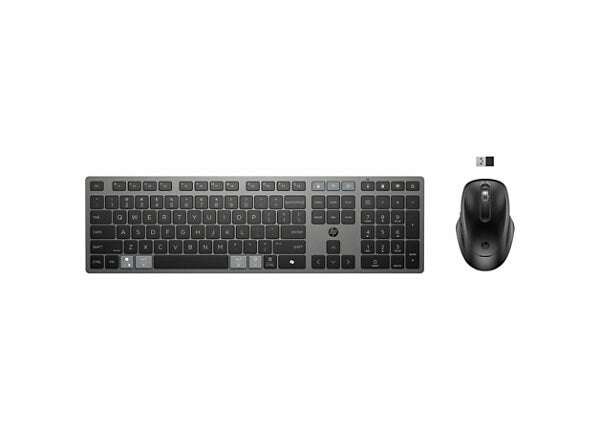 HP 725 MULTI RECHARGABLE WIRELESS KEYBOARD AND MOUSE COMBO