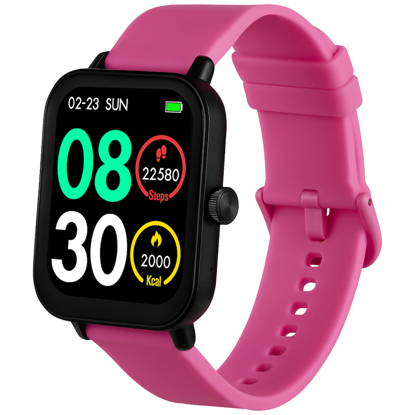 Volkano Chroma Series Smartwatch with Pink Strap - image 9