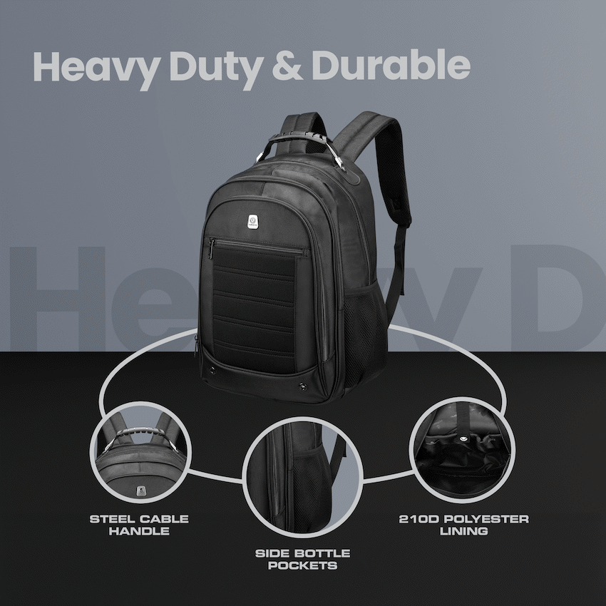 Volkano Captain 15.6" Laptop Backpack - Black - image 9