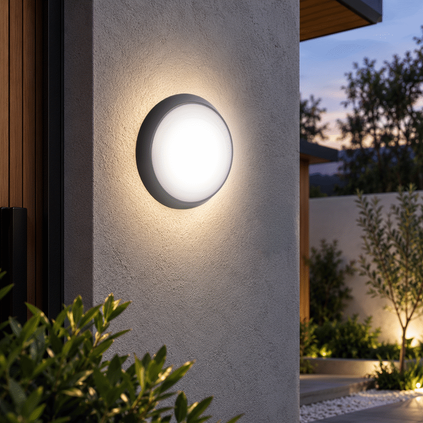 Ellies Spectra Series - AC 15W  Round LED Bulkhead with 3CCT -BK - image 9