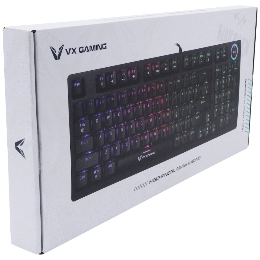 VX Gaming Warborn RGB TKL Mechanical Keyboard - image 9