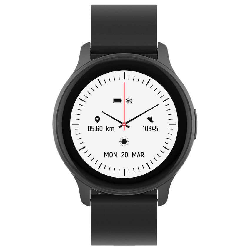 Volkano Active Tech Trend series Watch with heart rate monitor - Black - image 9
