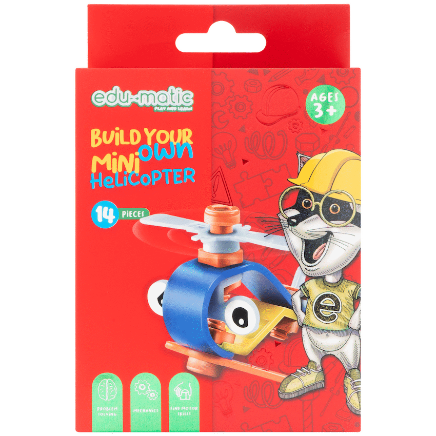 Edu-matic Flexi Build Mini Kit - Helicopter - 14 pcs - image 9