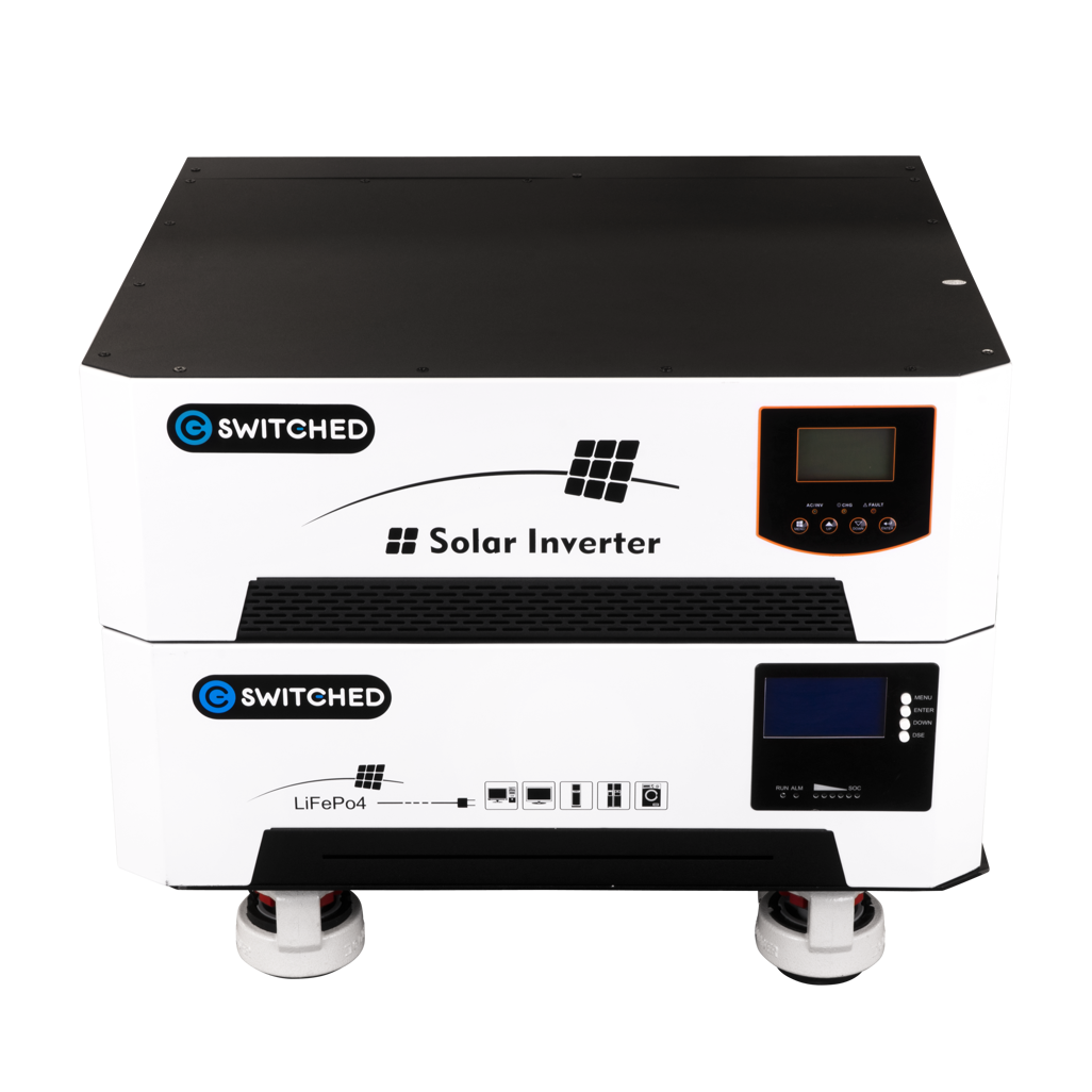 Switched 5200W LiFePo4 ESS Trolley Power Station