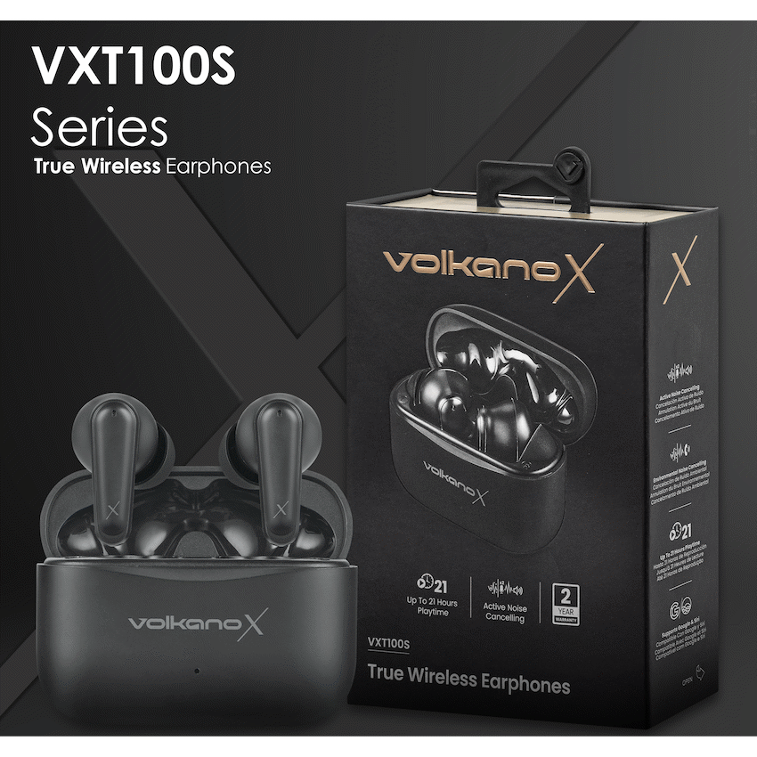 VolkanoX VXT100S TWS Earphones - Black - image 9