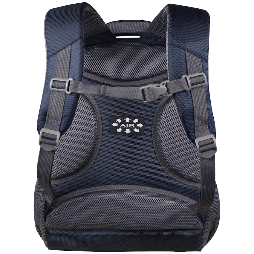 Volkano Orthopaedic Backpack 27L - Navy/Grey - image 9