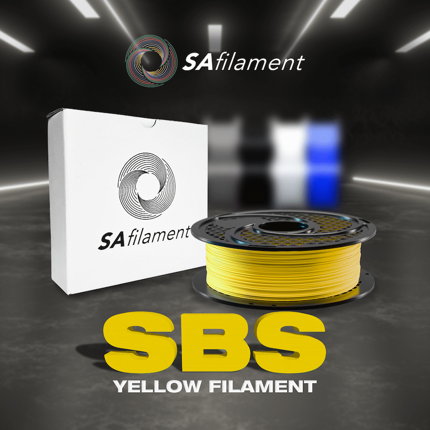 SA Filament SBS Filament - Yellow 1kg - image 9