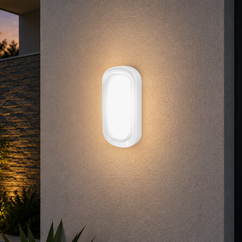 Ellies Ellipse Series AC 24W Capsule LED Bulkhead - PC - WT - image 9