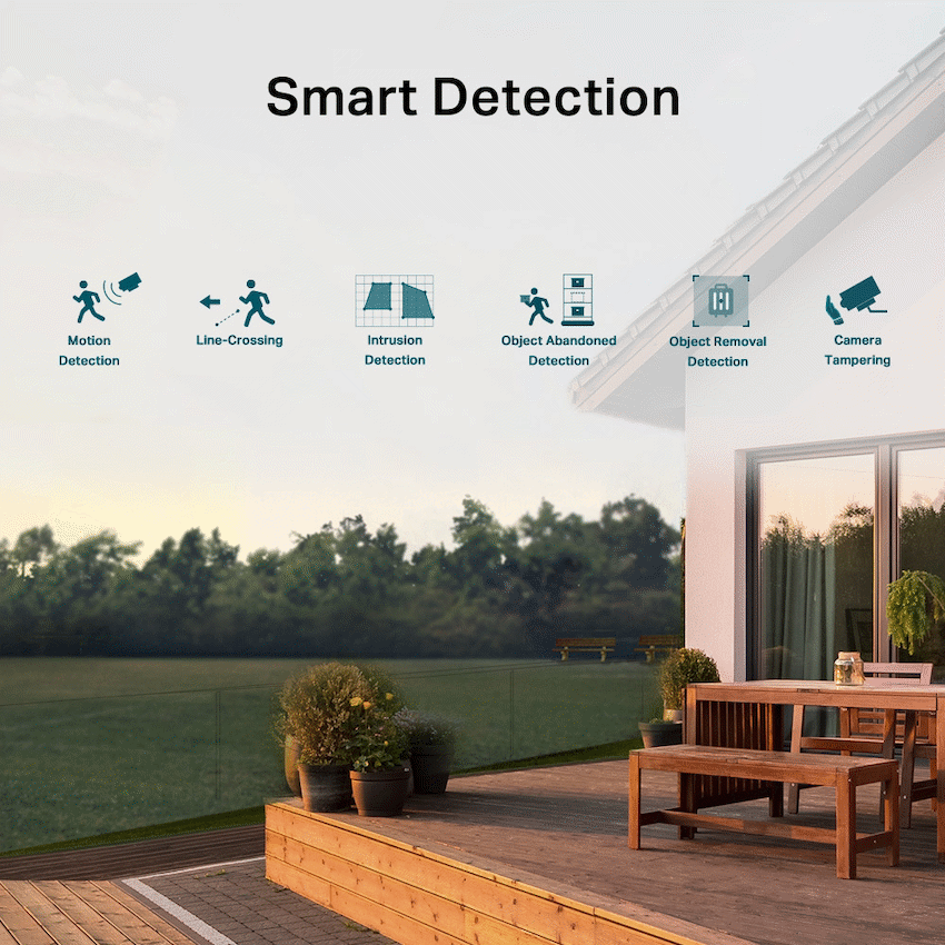 TP-Link Vigi C540-W 4MP 4mm Outdoor Full-Color Wi-Fi PT Net Camera - image 9