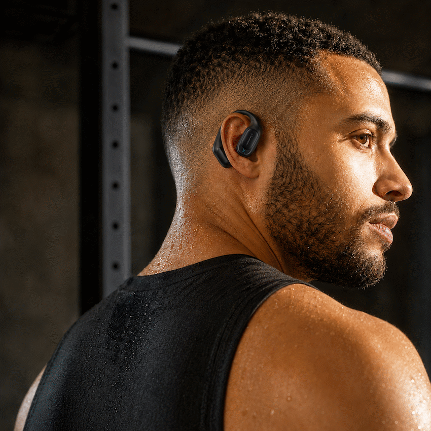 VolkanoX O300 Air Conduction OWS Earphones - Black - image 9
