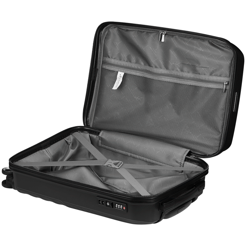 Travelwize Quartz PP 76cm 4-Wheel Spinner Luggage - Black - image 9