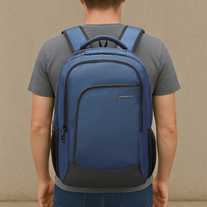 Volkano Nano 15.6" Laptop Backpack - Navy - image 9