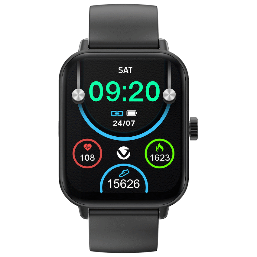 Volkano Chroma Series Smartwatch with Black Strap - image 9