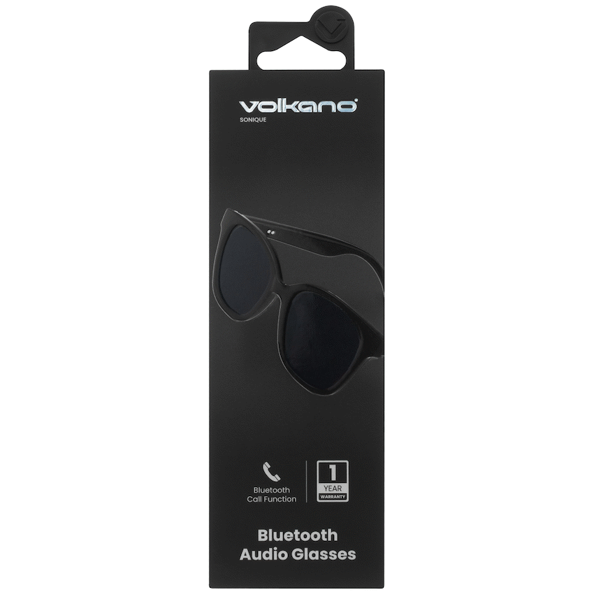 Volkano Sonique Series Bluetooth Audio Glasses - Dark Lenses - image 9