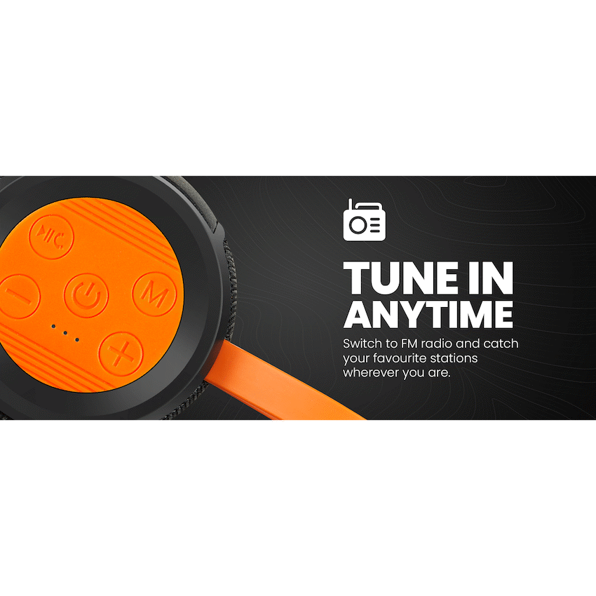 Volkano Stun 2.0 Series Bluetooth Speaker - Black - image 9